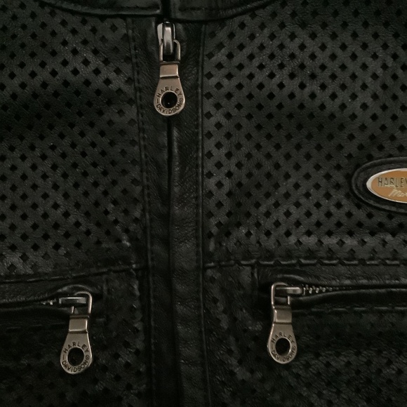 Vintage Harley-Davidson Womens Leather Jacket - Picture 4 of 5